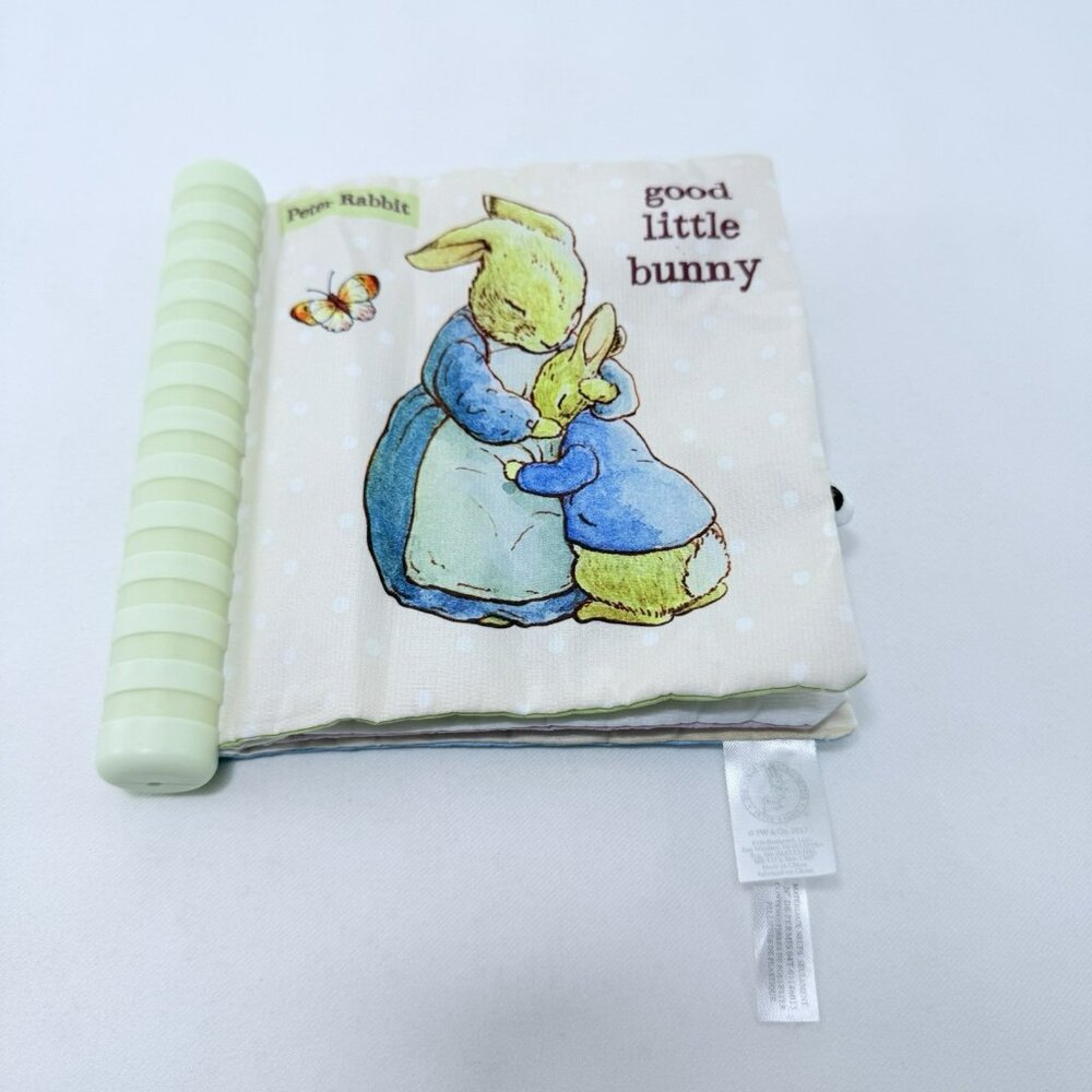Peter Rabbit Bunny Beatrix Potter Soft Book Interactive Toy Bedtime Storybook